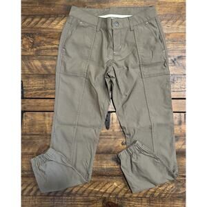 STIO Women’s Coburn Stretch Jogger Pants Hiking Pants in Olive Green Size 4